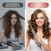 Osoji 2-in-1 Hair Styler with 9 Hot & Cool Nozzles and Air Directionator, Straightener and Dryer for All Hair Types, with Travel Case| Hair Dryer